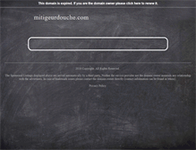 Tablet Screenshot of mitigeurdouche.com